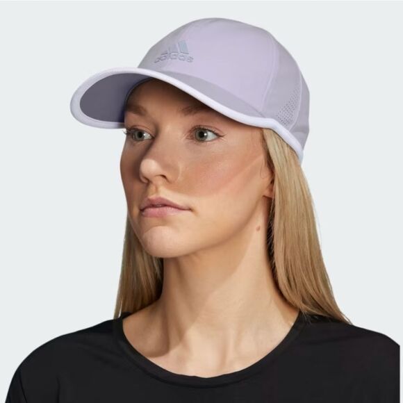 🔸️NWT Adidas Lavender Superlite Aeroready UPF 50 Adjustable Hat One Size - Picture 2 of 12